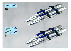 LEGO 10195 instructions page 9 – build guide
