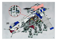 LEGO 10195 instructions page 57 – build guide