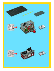 LEGO 10197 instructions page 2 – build guide