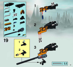 LEGO 10203 instructions page 61 – build guide