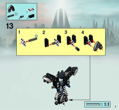 LEGO 10203 instructions page 9 – build guide