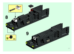 LEGO 10205 instructions page 7 – build guide