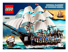 LEGO 10210 instructions page 1 – build guide