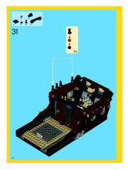 LEGO 10210 instructions page 54 – build guide