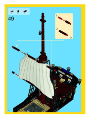 LEGO 10210 instructions page 76 – build guide