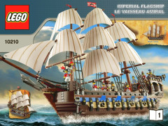 LEGO 10210 instructions page 1 – build guide