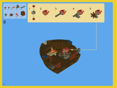 LEGO 10210 instructions page 10 – build guide