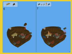 LEGO 10210 instructions page 9 – build guide