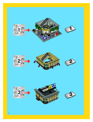 LEGO 10211 instructions page 2 – build guide