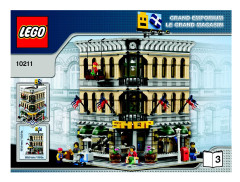 LEGO 10211 instructions page 1 – build guide