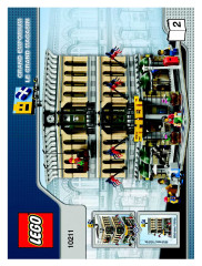 LEGO 10211 instructions page 1 – build guide