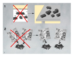 LEGO 10212 instructions page 2 – build guide
