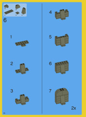 LEGO 10213 instructions page 68 – build guide