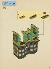 LEGO 10217 instructions page 43 – build guide