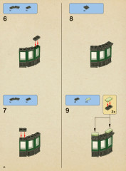 LEGO 10217 instructions page 10 – build guide