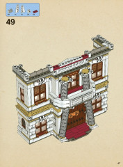 LEGO 10217 instructions page 47 – build guide