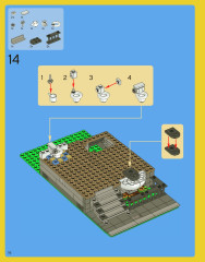 LEGO 10218 instructions page 16 – build guide