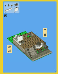 LEGO 10218 instructions page 17 – build guide