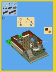 LEGO 10218 instructions page 24 – build guide