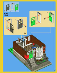 LEGO 10218 instructions page 33 – build guide