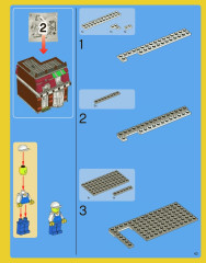 LEGO 10218 instructions page 43 – build guide