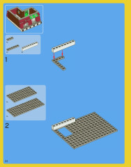 LEGO 10218 instructions page 64 – build guide