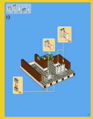 LEGO 10218 instructions page 71 – build guide