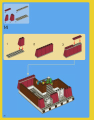 LEGO 10218 instructions page 72 – build guide