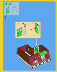 LEGO 10218 instructions page 75 – build guide