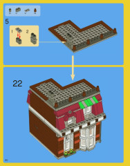 LEGO 10218 instructions page 80 – build guide