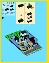 LEGO 10218 instructions page 16 – build guide