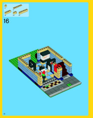 LEGO 10218 instructions page 18 – build guide