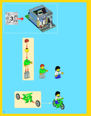 LEGO 10218 instructions page 2 – build guide