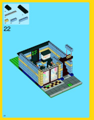 LEGO 10218 instructions page 24 – build guide