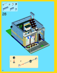 LEGO 10218 instructions page 30 – build guide