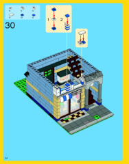 LEGO 10218 instructions page 32 – build guide
