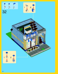 LEGO 10218 instructions page 34 – build guide