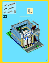 LEGO 10218 instructions page 35 – build guide