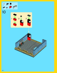 LEGO 10218 instructions page 44 – build guide