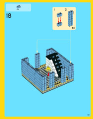 LEGO 10218 instructions page 53 – build guide