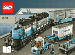 LEGO 10219 instructions page 1 – build guide