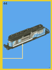 LEGO 10219 instructions page 47 – build guide