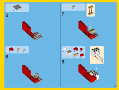 LEGO 10220 instructions page 43 – build guide