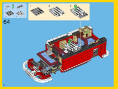 LEGO 10220 instructions page 74 – build guide
