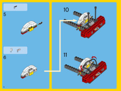 LEGO 10220 instructions page 8 – build guide