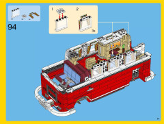 LEGO 10220 instructions page 27 – build guide