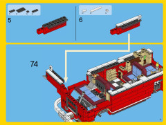 LEGO 10220 instructions page 3 – build guide