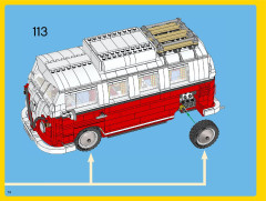 LEGO 10220 instructions page 74 – build guide