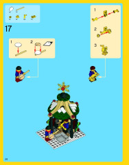 LEGO 10222 instructions page 28 – build guide