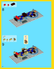 LEGO 10222 instructions page 34 – build guide